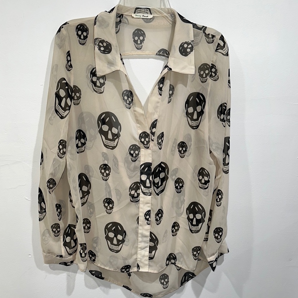 Skull Print Shirt